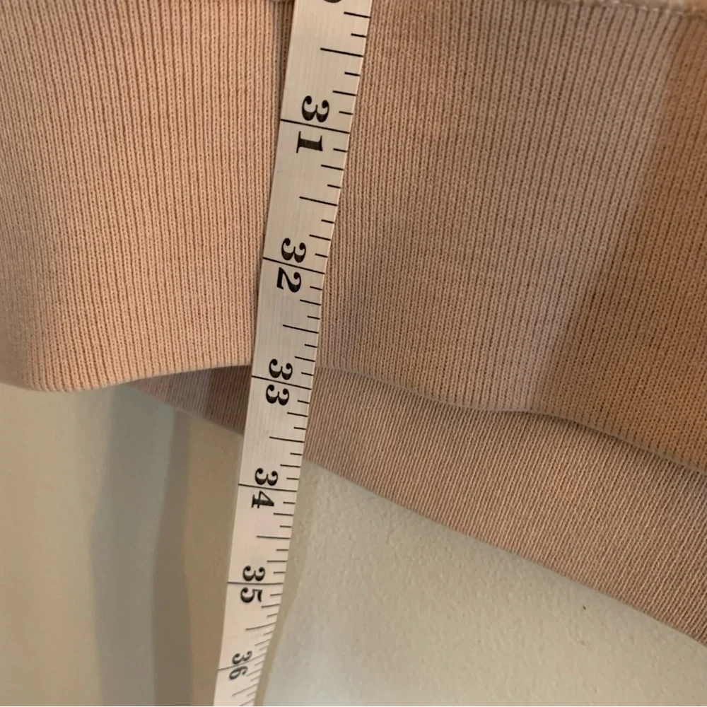 Light Pink Abercrombie and Fitch Sweatshirt Dress Size XS minimalist cozy casual
